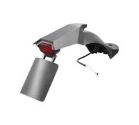 AQXYWAZQ Modified Fenders Electric Scooter Rear Mudguard Kit for M365/Pro/1S Tire Mud Guard Fender License (Black)
