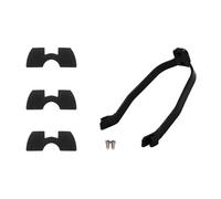 AQXYWAZQ Rear Mudguard Bracket With 3 Vibration Dampers Set Modification Pads Rigid Support For M365 Pro Electric Scooter(Black)