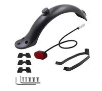 AQXYWAZQ Rear Mudguard Taillight Scooter Fender Bracket for M365 Pro 1S Tire Splash Fenders Support Electric Scooter Accessories(B)