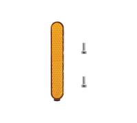 AQXYWAZQ Reflector Wheel Cover with Safety Reflective Strip For Pro2 1S M365 Mi3 Electric Scooter Protect Decoration Shells Parts(Yellow 1)
