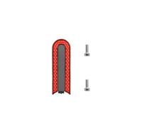 AQXYWAZQ Reflector Wheel Cover with Safety Reflective Strip For Pro2 1S M365 Mi3 Electric Scooter Protect Decoration Shells Parts(Red U)
