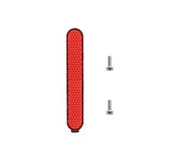 AQXYWAZQ Reflector Wheel Cover with Safety Reflective Strip For Pro2 1S M365 Mi3 Electric Scooter Protect Decoration Shells Parts(Red 1)