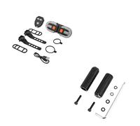 AQXYWAZQ Remote Control Turn Signal Lamp for M365/Pro 2/1S Electric Scooter Light USB Rechargeable Wireless Waterproof Tail Lights(Taillight and pedal)