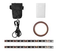 AQXYWAZQ Scooter Strip Light for M365 Pro 1S/Max G30 E-Scooter Flashlight Bar Lamp Night Safety Light Decorative Lamp Parts