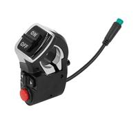 AQXYWAZQ Turn Signals on/Off Button Light Switch 5 Pin for 10 Inch M4 Pro Electric Scooter Switch Waterproof Parts