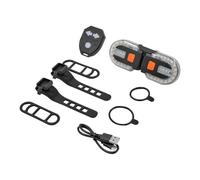 AQXYWAZQ Waterproof Turn Signal Lamp for M365/Pro 2/1S Electric Scooter Remote Control Light USB Rechargeable Wireless Tail Lights(Taillight)