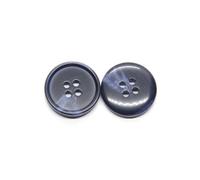 AQXYWQLL 15-25mm Imitation Horn Coat Sewing Buttons for Clothing Sweater Cardigan Decorative Button Garment Handmade Accessorie Wholesale(NO.3 Blue Pattern,25mm 10pcs)