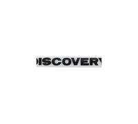AQXYWQOL 3d ABS Discovery Logo Letters Car Front Hood Bonnet Grill Trunk Badge Compatible with 4 Emblem Sticker Accessories Color is constant, does not fade, and does not dam(Glossy Black 4)