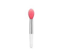 Aqxyxsw 10pcs Mini Silicone Lip Brush Lipstick Applicator Brush Makeup Brushes lingli(Color:Red)
