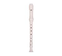 Aqxyxsw GUYTRM 8 Holes ABS Clarinet Colorful Long Flute Instrument Educational Tool Musical Soprano Recorder lingli(White)