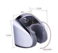 Aqxyxsw GUYTRM ABS Adjustable Handheld Shower Holder Bracket Wall Mount Faucet Sprinkler Fixation Base Spray Head Stand Bathroom Accessories lingli(A)