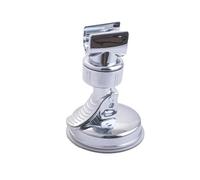 Aqxyxsw GUYTRM Adjustable Shower Rack Fixed Seat Without Punching Suction Cup Rain Shower Head Bracket Bathroom Hose Shower Shower Accessorie lingli(Silvery-1pcs)