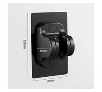 Aqxyxsw GUYTRM Self-adhesive Shower Holder Adjustable Punch Free Bathroom Shower Bracket Gel Wall Mounted Stand Bathroom Accessories lingli(Gel Bracket A)