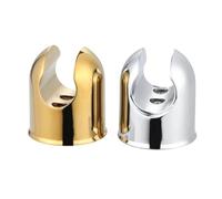 Aqxyxsw GUYTRM Shower Head Bracket Holder Wall Mounted Bathroom Spray Nozzle Base Support Gold/Silver Zinc Alloy Shower Accessories W/screws lingli(Polished Chrome)