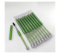 Aqxyxsw Wholesale Makeup Eyelash Brushes 10 Colors Crystal Rhinestone Handle Lash Mascara Brushes lingli(Color:Style4)