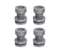 AQXYYWEI 4Pcs Anti Vibration Washing Machine Feet Pads Silent Non-Slip Pedestals Universal Refrigerator Support Dampers Stand Accessories