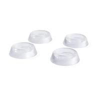 AQXYYWEI 4Pcs Shock Saver Wasmachine Pad Nano Glue Furniture Floor Protector Washing Machine Accessories Slipstop Washer Machine Pads