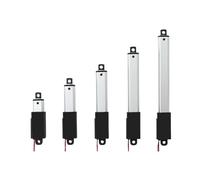 AQXYYWEI 6V 12V 24V DC Micro New Linear Actuator DC Motor 30/50/75mm 100mm 150mm Stroke(6V 5MM S 188N,50mm stroke)