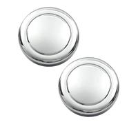 AQXYYWEI DC97-18058C Laundry Appliance Control Knob For Washer Dryer Control Knob DC97-18058A DC97-18058B DC67-00680A(Silver White 2PCS)