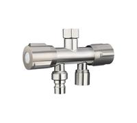 AQXYYWEI Double Control Faucet Garden Irrigation Water Control Washing Machine Toilet Shower Diverter Valves Bathroom Accessories