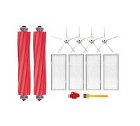 AQXYYWEI Filter Mop Cloth For S7 Max S70 T7S Plus Vacuum Cleaner Accessories Main Side Brush Spare Parts (Color : 12pcs white)