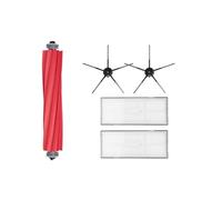 AQXYYWEI Filter Mop Cloth For S7 Max S70 T7S Plus Vacuum Cleaner Accessories Main Side Brush Spare Parts (Color : 5pcs black)