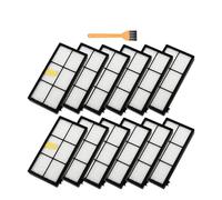 AQXYYWEI Filters Main Side Brushes For 800 900 Series 805 864 871 891 960 961 964 980 Vacuum Cleaner Parts Accessories (Color : 12PCS Filter)