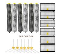 AQXYYWEI Filters Main Side Brushes For 800 900 Series 805 864 871 891 960 961 964 980 Vacuum Cleaner Parts Accessories (Color : 18PCS SET)