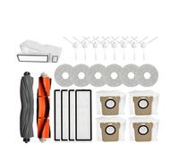AQXYYWEI For 1S B101CN B116 X10+ Accesories 10s S10 Pro Main Side Brush Filter Mop Dust Bag Parts (Color : 25PCS)