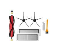 AQXYYWEI For S5 Max S6 S6 Maxv Vacuum Cleaner Replacement Kit Roller Brush Filter Mop Cloth Accessories Spare Parts (Color : Set 7)