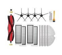 AQXYYWEI For S5 Max S6 S6 Maxv Vacuum Cleaner Replacement Kit Roller Brush Filter Mop Cloth Accessories Spare Parts (Color : Set 3)
