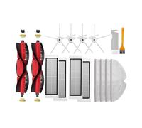AQXYYWEI For S5 Max S6 S6 Maxv Vacuum Cleaner Replacement Kit Roller Brush Filter Mop Cloth Accessories Spare Parts (Color : Set 5)