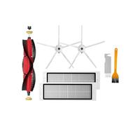 AQXYYWEI For S5 Max S6 S6 Maxv Vacuum Cleaner Replacement Kit Roller Brush Filter Mop Cloth Accessories Spare Parts (Color : Set 6)