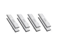 AQXYYWEI For S8 S8 Pro S8+ Spare Parts Main Side Brushes Mop Cloths Filters Dust Bags Accessories (Color : 8pcs)
