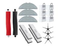AQXYYWEI For S8 S8 Pro S8+ Spare Parts Main Side Brushes Mop Cloths Filters Dust Bags Accessories (Color : 19pcs)