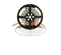 AQXYYWEI LED DC 12V 24V Warm White 5 Meter Waterproof Flexible Light Stripe 60LED/ Tape Luces Lamp Ribbon Tv Backlight(IP65 Waterproof,RGBWW_5M_DC 24V)