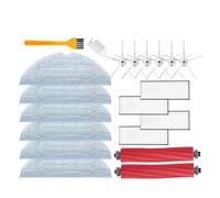 AQXYYWEI Per S7 S70 S75 S7 Max T7S / T7S Plus Filtro Mop Panno Spazzola Laterale Principale Aspirapolvere Parti Accessori (Color : Set 7)