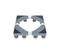 AQXYYWEI Washing Machine Stand Adjustable Anti-Vibrator Mobile Base Support For Washing Machine Portable Bathroom Accessories