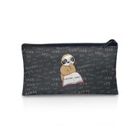 AQYAPTOIY Cute Sloth Pen Bag for 1St 2Nd Kids Pencil Case for Boys Girls Long Lasting Pen Box with Opening Design Children Pencil Pouch for Adult Men Portable Coin Purse