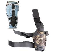 AQzxdc Drop Leg Holster, Right Handed Tactical Thigh Pistol Gun Holster Leg Harness Adjustable Universal Waterproof Gun Drop Puttee(Acu)