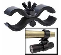 AQzxdc Helmet Camera Mount Durable Quick Release Mount for Long Gun Shotgun Rifle High Profile Scope Mounts Torch Barrel Clamp Flexible fit