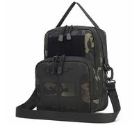 AQzxdc Tactical Camouflage Molle Shoulder Bag Outdoor Sports Hiking Sling Pack Daily Essentials DEP Pouch Sporting goods(Bcp)
