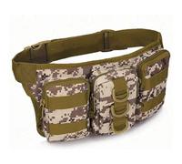 AQzxdc Tactical Chest Waist Bag Shoulder Pack Military Molle EDC Handbag Deployment Small Hand Carry Handlebar for Men: Pouch Sport(Desert Digital)