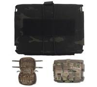 AQzxdc Tactical First Aid，Quick Release Kit Pull-Out Molle Outdoor Medical Bag for Hunting Mountaineering Camping Airgun Shooting(Bcp)