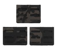 AQzxdc Tactical Girdle Panel， System Mounts Hunting Molle Belt Torch Pouch Knife Bag Small Tool 3PCS/Set Waist Attachment Laser Cut(Bcp)