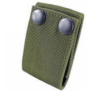 AQzxdc Tactical Handcuff Strap Holder Case Heavy Duty Nylon Double Snap Slide-On fits 2" Duty Belts,Military Hunting Handcuff Holster(Green)