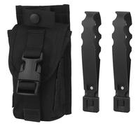 AQzxdc Tactical Medical Pouch Molle Compact First Aid Kits CAT Tourn1quet Holder E.-MT Scissors Storage Bag Emergency IFAK Trauma Survival Kit(Black)