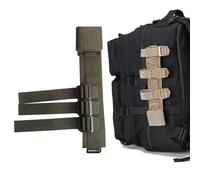 AQzxdc Tactical Molle Tool Holder,Molle Hatchet Axe Holder,Knife Sheath Adapter MOLLE Attachment for Tactical Bag and Vest(Green)