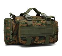 AQzxdc Tactical Outdoor Bag Fishing Camping Military Waist Bag Climbing Shoulder Bags Deployment Pack Small Sling Hand Carry(Jungle Digital)