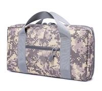 AQzxdc Tactical Soft Pistol Gun Case Tactical Handgun Range Bag Gun Carry Case Shooting Hunting Bag with 6X Magazine Slots(Acu)
